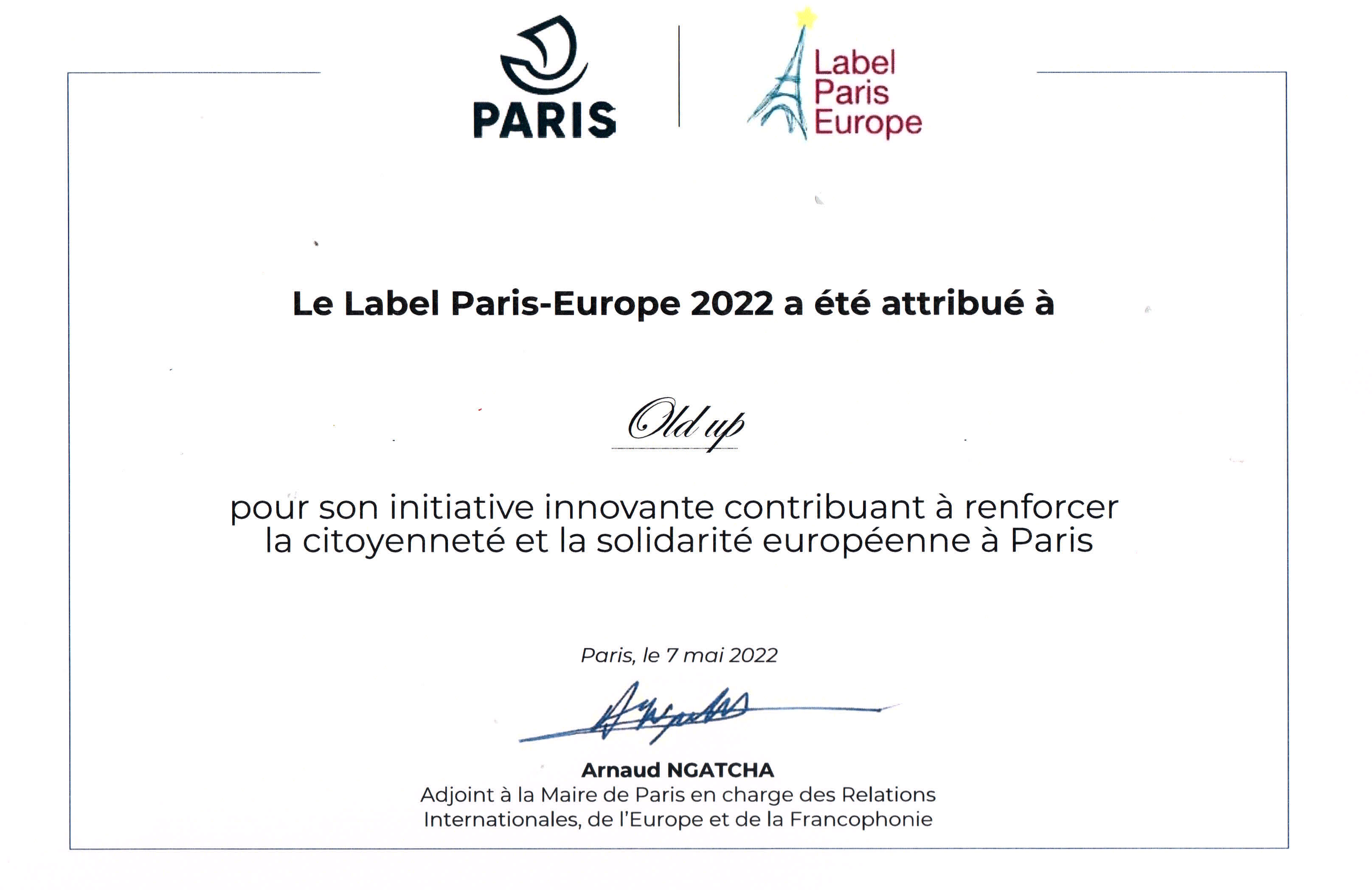 Label Paris Europe